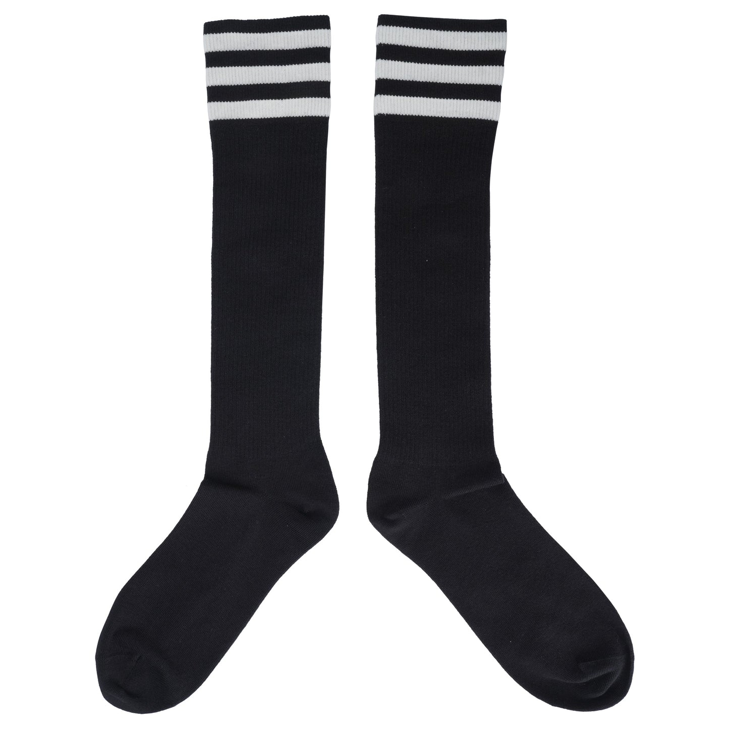 KNEESOCKS 3PACK / CREWHI/BLACK/BLACK
