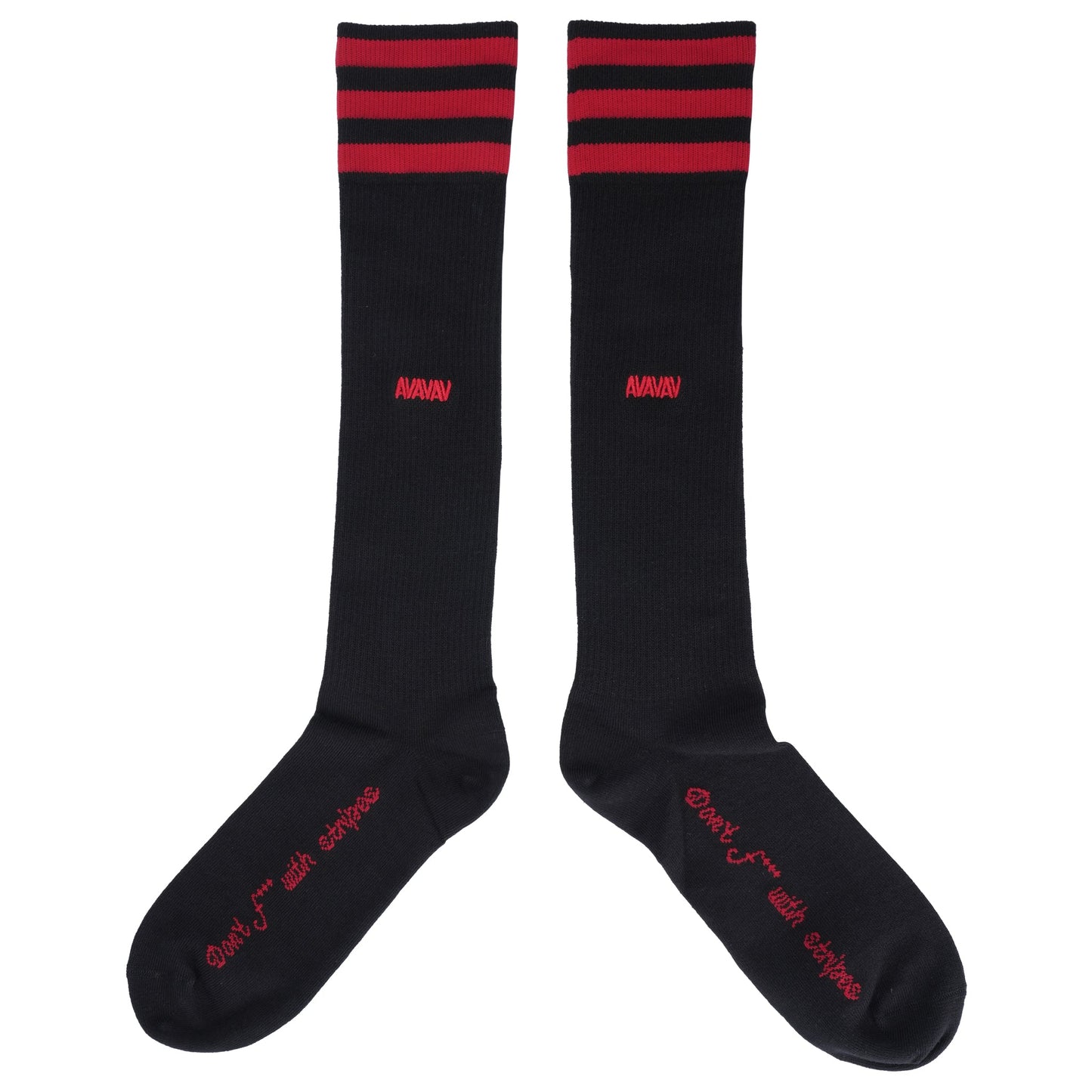 KNEESOCKS 3PACK / CREWHI/BLACK/BLACK