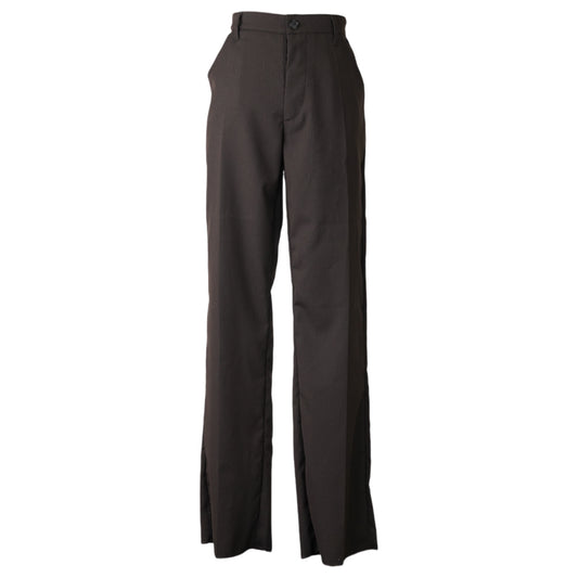 LIMO PANTS / BLACK METALLIC PINSTRIPE