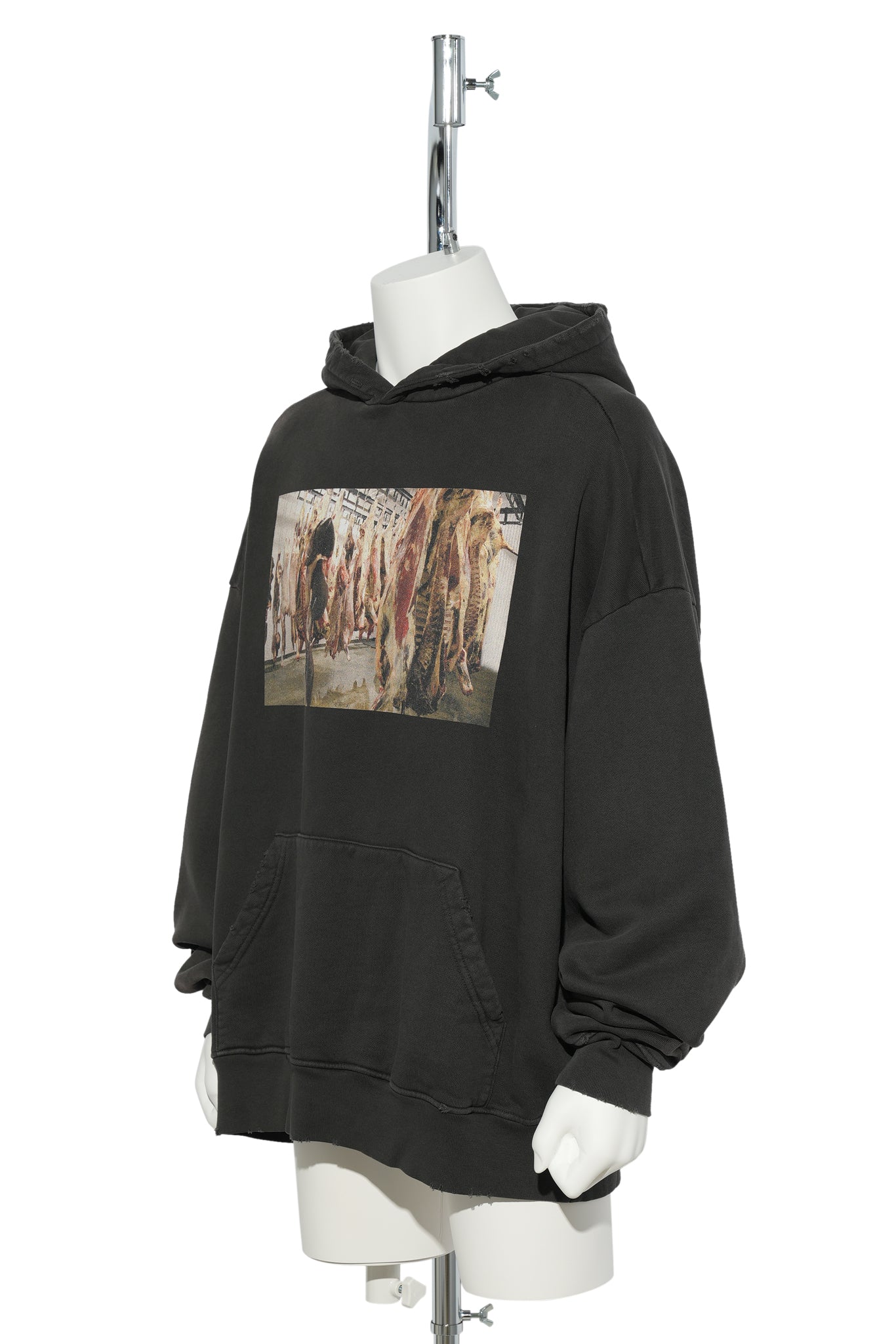 MEAT LOCKER HOODIE / CHARCOAL