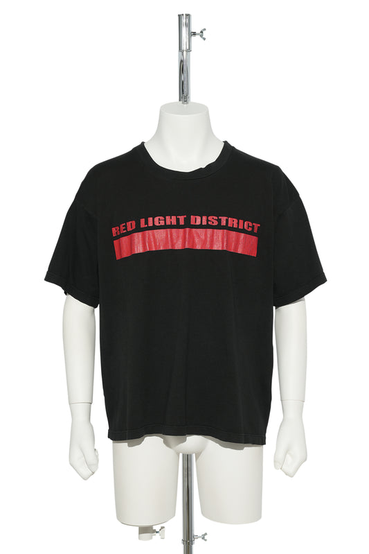 RED LIGHT DISTRCIT T-SHIRT / BLACK