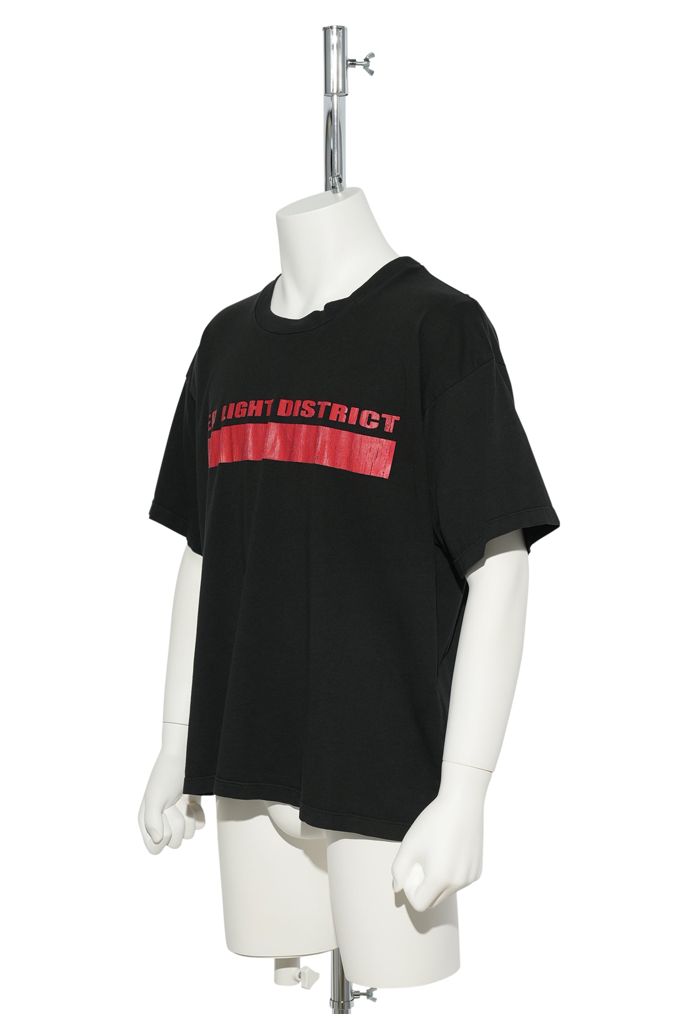 RED LIGHT DISTRCIT T-SHIRT / BLACK