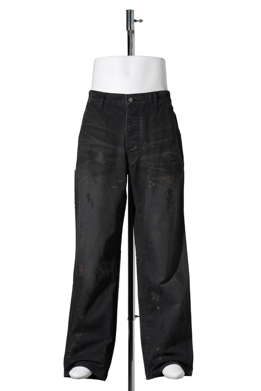 UNDERGROUND PAINTER PANTS / PAINTER BLACK