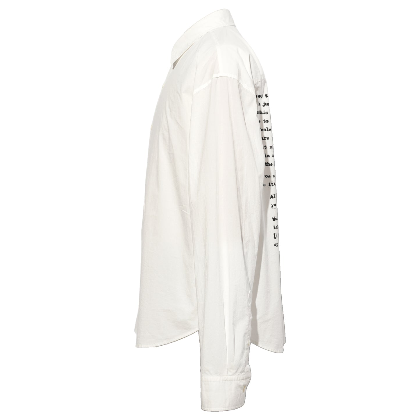 ISAK TWISTEO CLOUSURE SHIRT / NATURAL WHITE