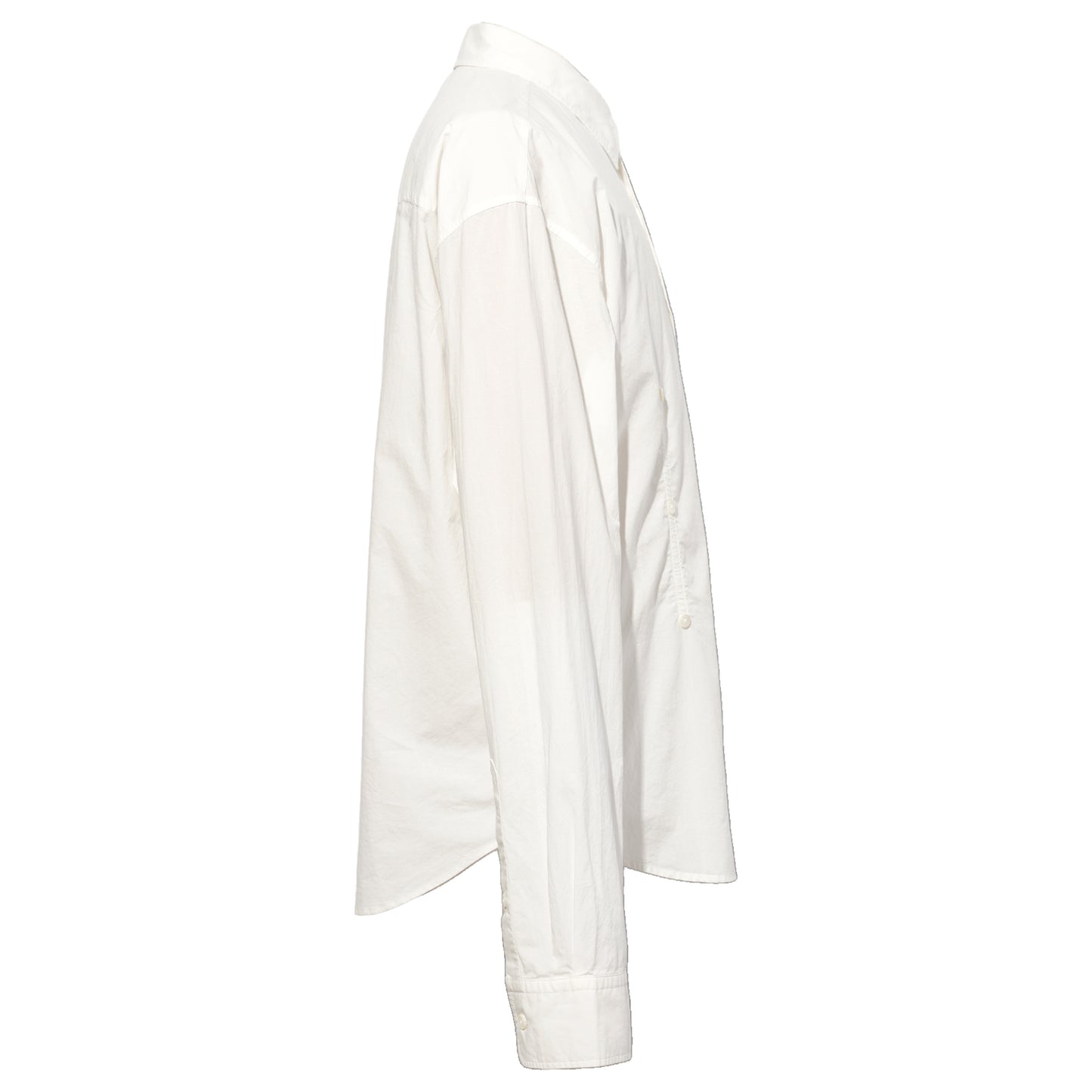 ISAK TWISTEO CLOUSURE SHIRT / NATURAL WHITE