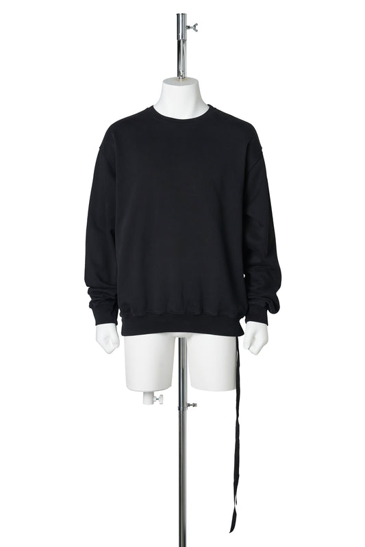 HENRICUS STANDARD CREW NECK SWEATER / BLACK
