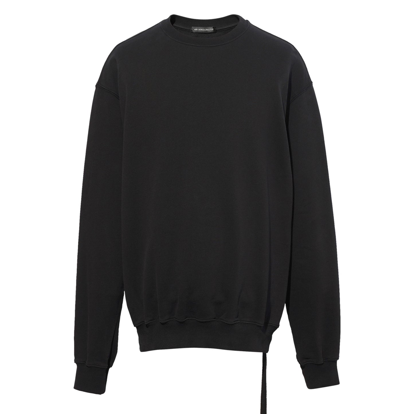 HENRICUS STANDARD CREW NECK SWEATER / BLACK
