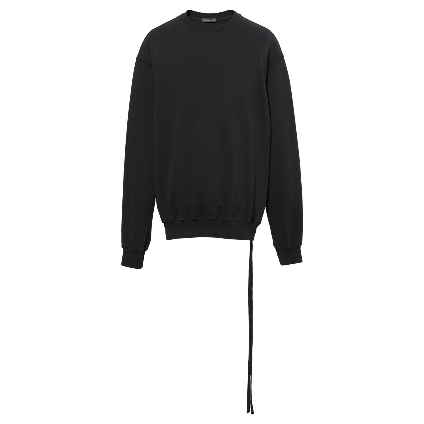 HENRICUS STANDARD CREW NECK SWEATER / BLACK