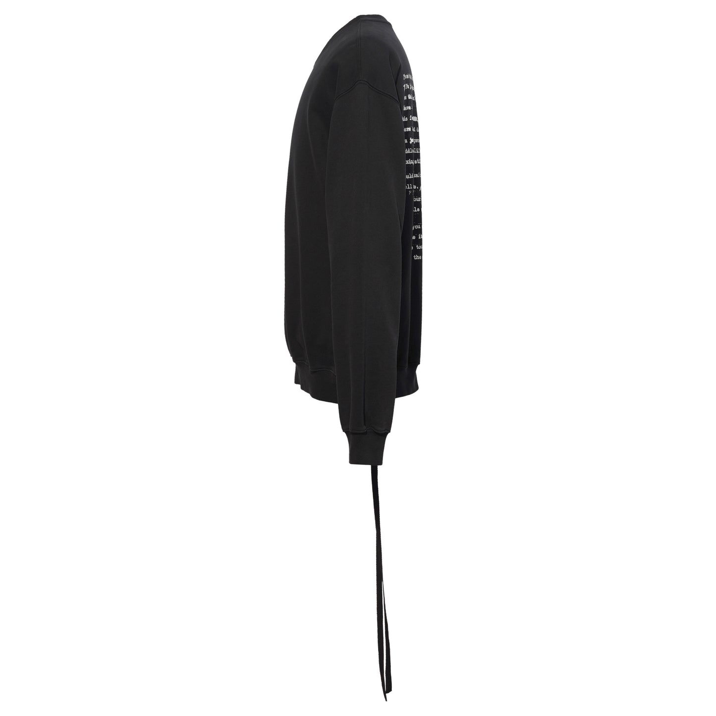 HENRICUS STANDARD CREW NECK SWEATER / BLACK