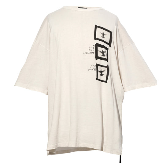 DIETER HIGH COMFORT T-SHIRT / IVORY