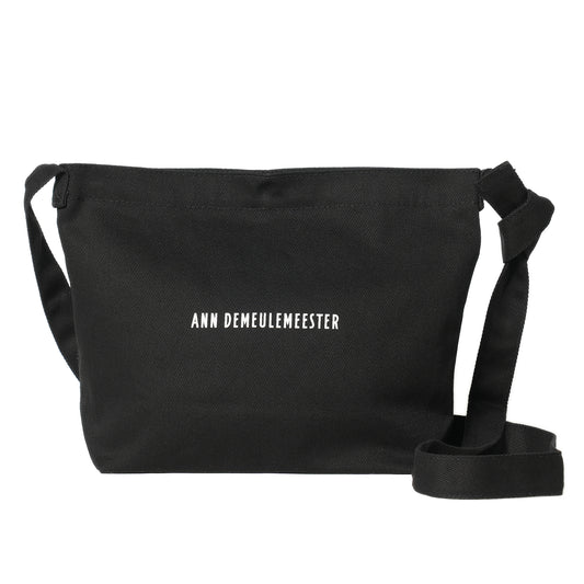 AD SMALL SHOULDER BAG WITH ADIUSTABLE / 099:BLACK