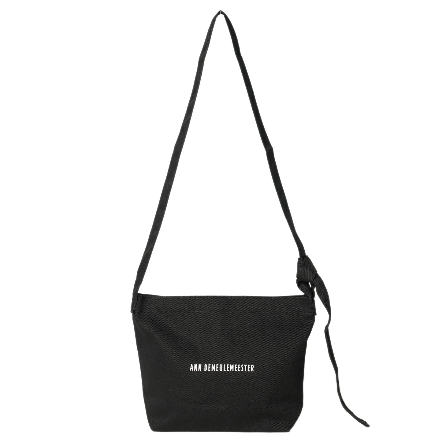 AD SMALL SHOULDER BAG WITH ADIUSTABLE / 099:BLACK
