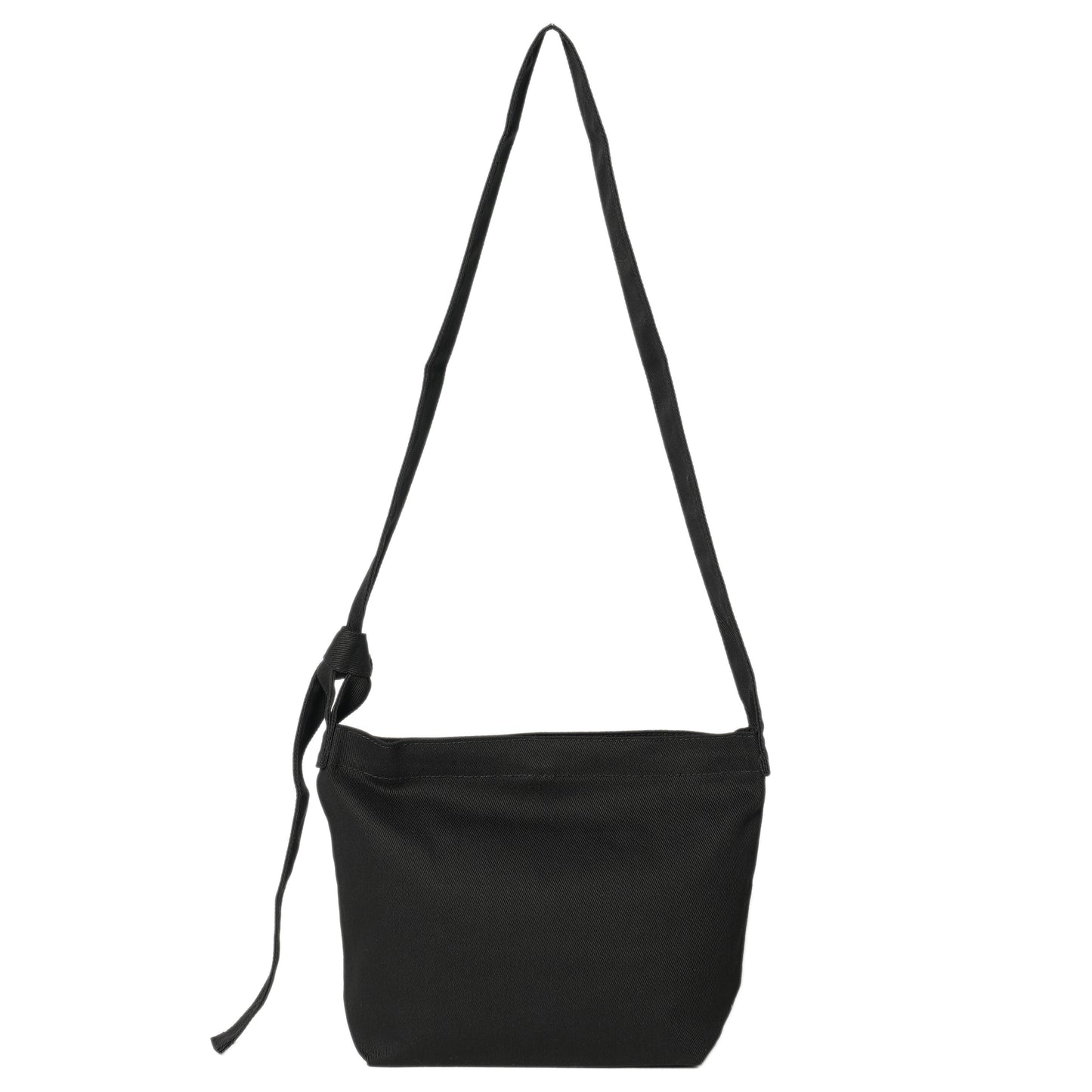 AD SMALL SHOULDER BAG WITH ADIUSTABLE / 099:BLACK