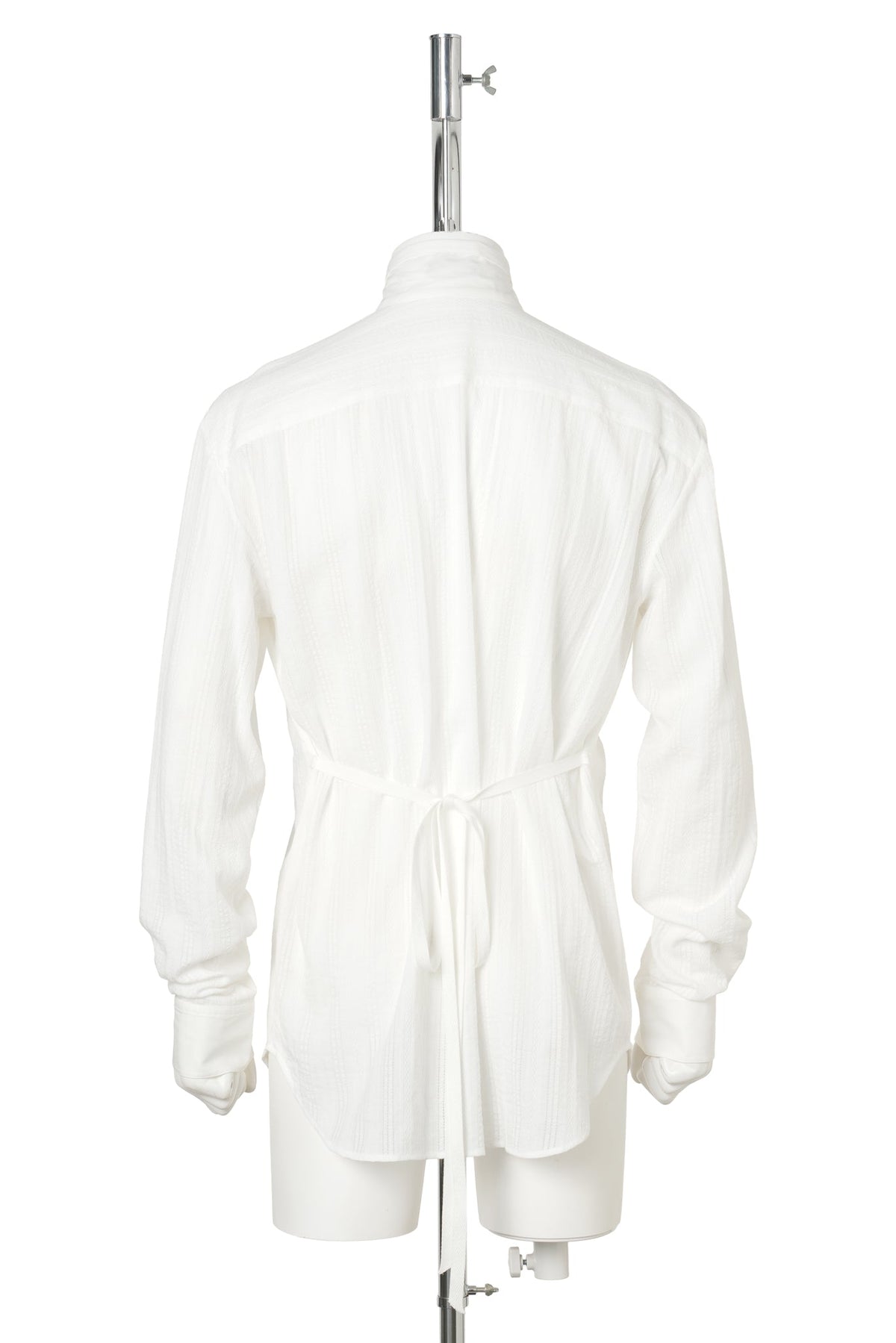 RICO COMFORT STAND COLLAR SHIRT / 002:NATURAL WHITE
