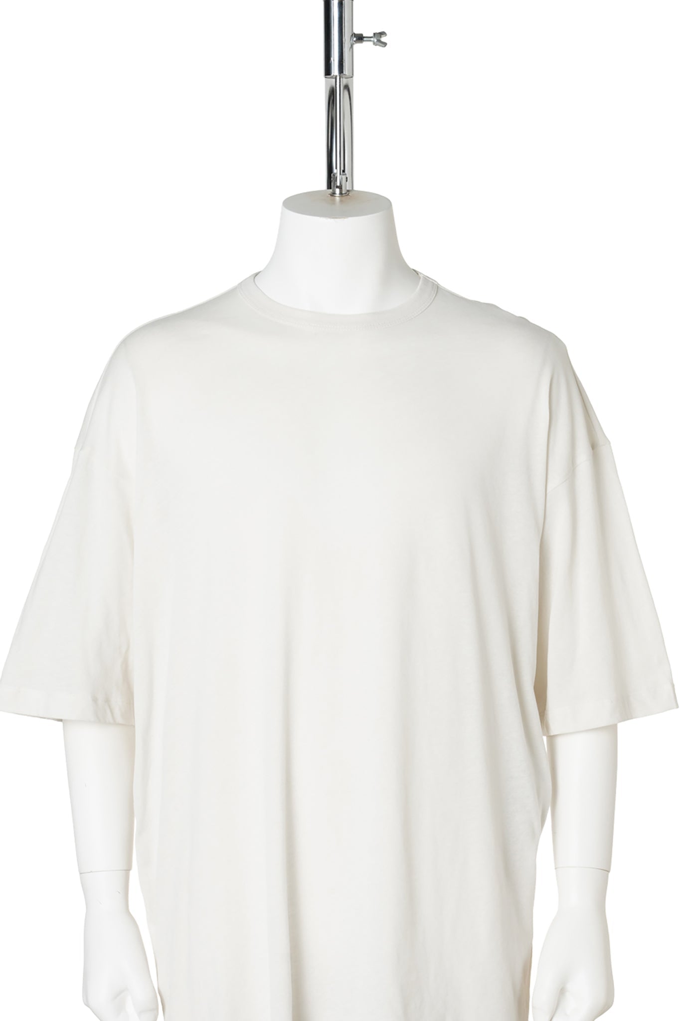 DIETER HIGH COMFORT FIT T-SHIRT WITH "LOST LETTER" PRINT / 003:IVORY