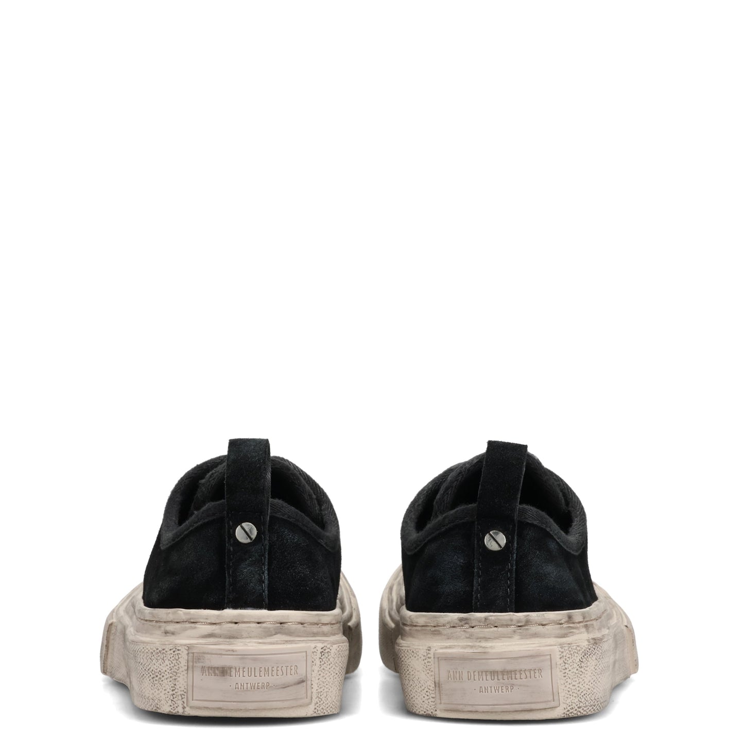 HALLI VULCANIZED LOW-TOP SNEAKERS / D0094:BLACK/CHALK