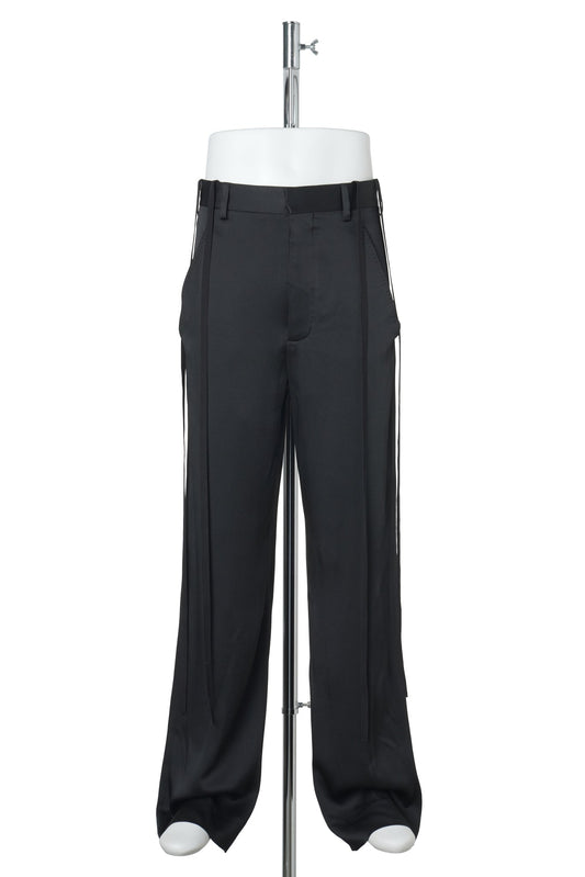 LEON COMFORT FIT TROUSERS / 099:BLACK