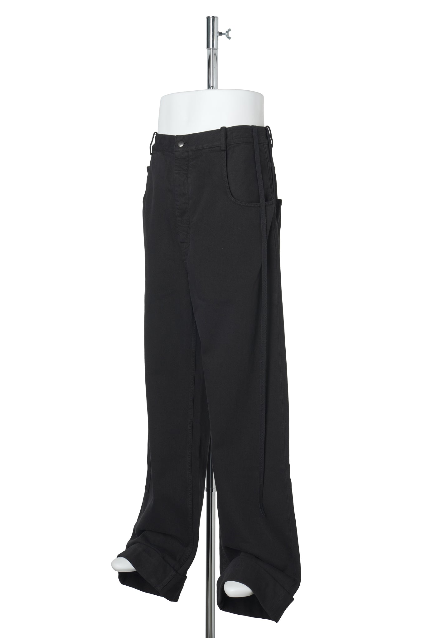 MICHAËL 5-POCKETS HIGH COMFORT TROUSERS / 099:BLACK