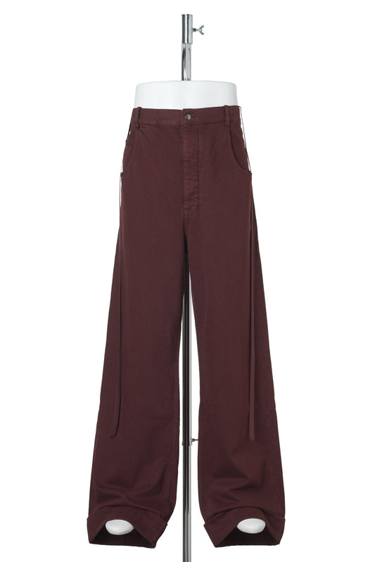 MICHAËL 5-POCKETS HIGH COMFORT TROUSERS / 389:MAHOGANY