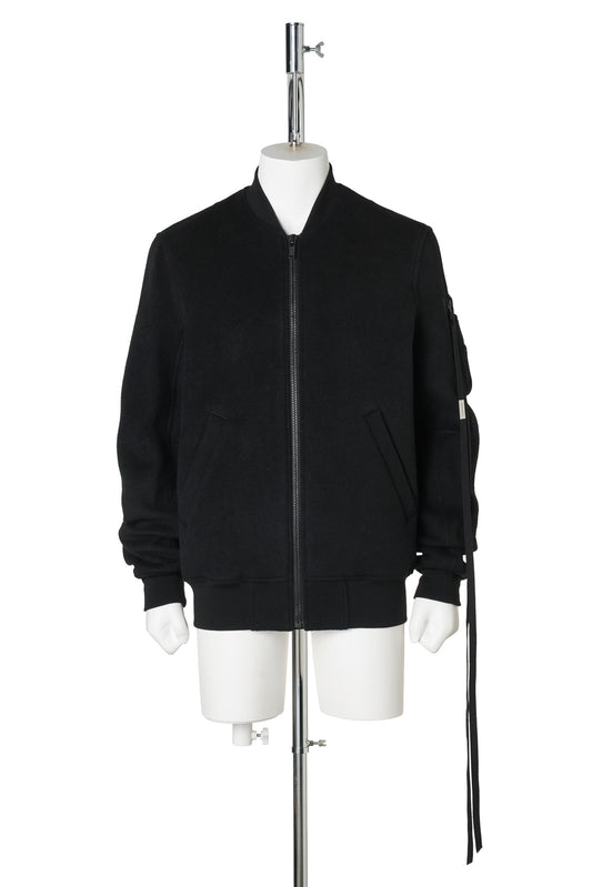 DRIES STANDARD BOMBER / 099:BLACK