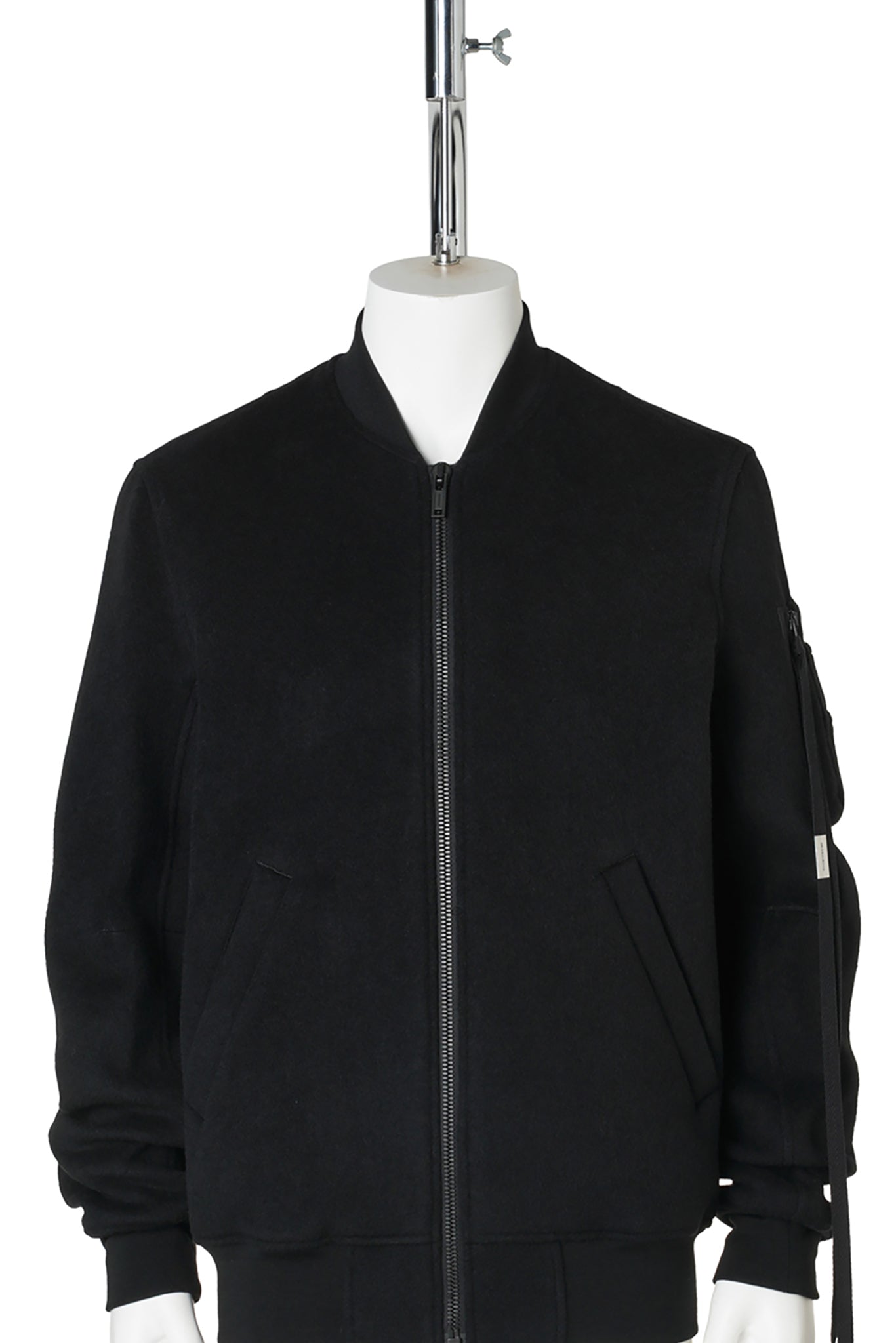 DRIES STANDARD BOMBER / 099:BLACK