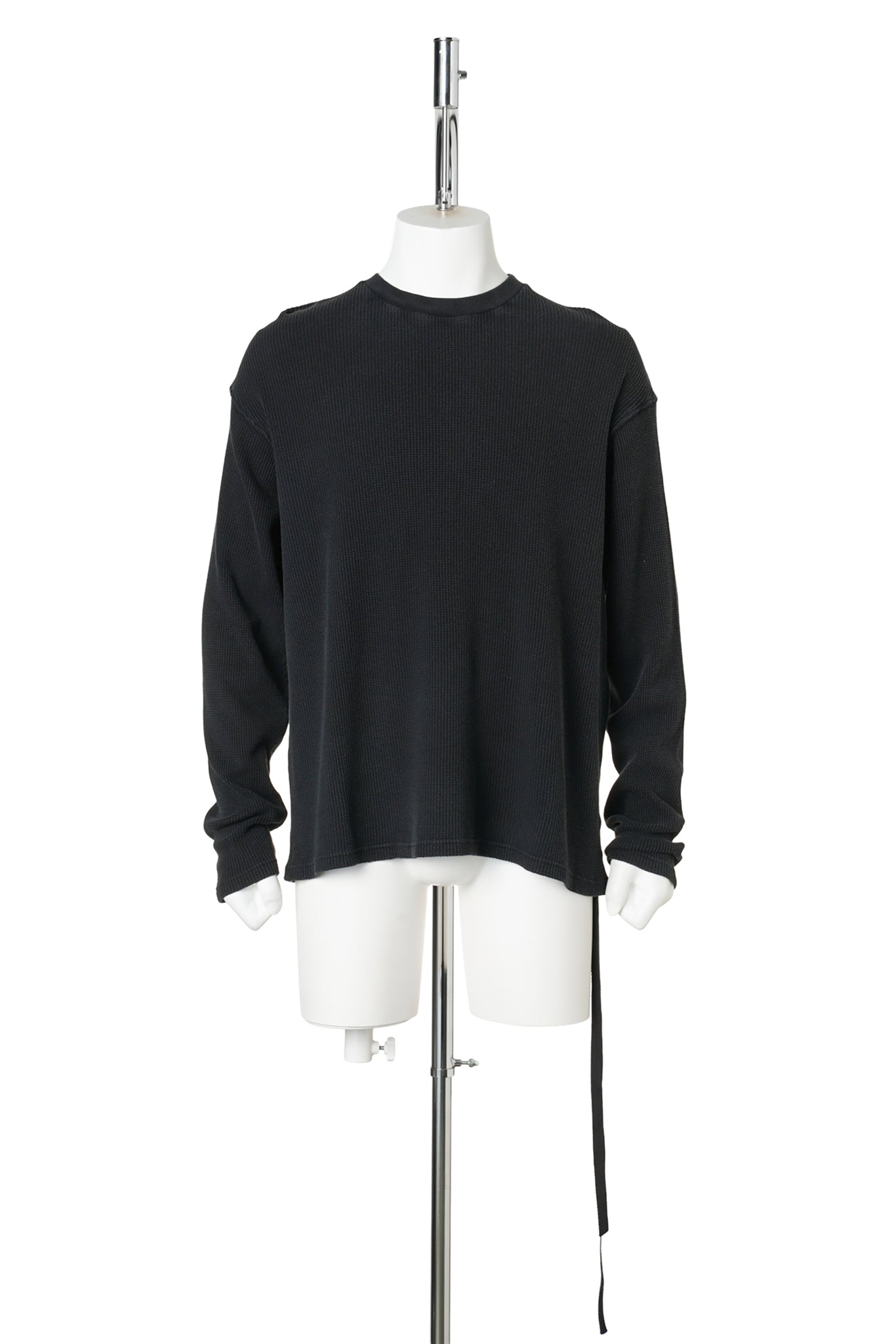 EMIL RELAX FIT BOXY T-SHIRT WITH "THE VELVET EVENING" PRINT / 098:FADED BLACK