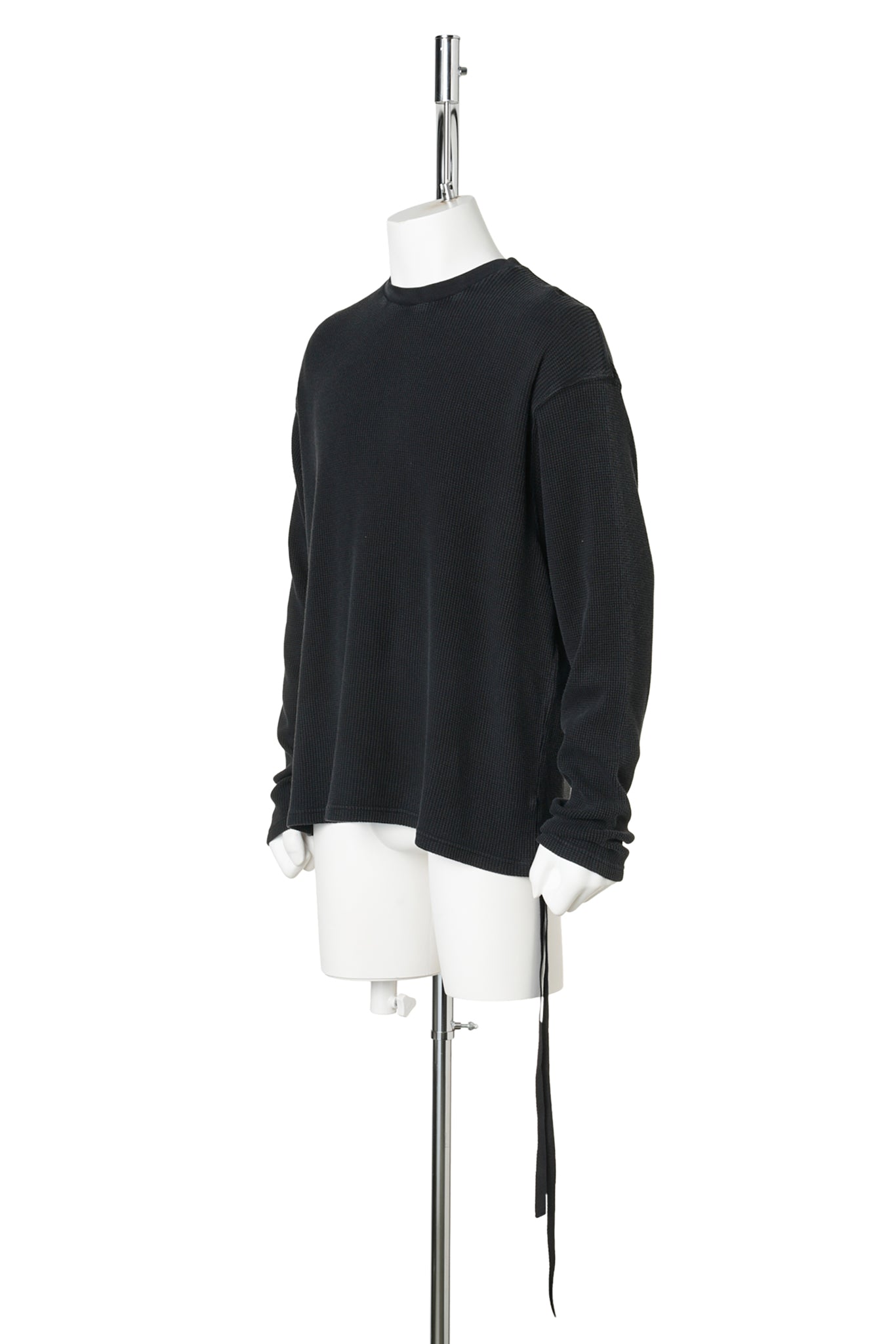 EMIL RELAX FIT BOXY T-SHIRT WITH "THE VELVET EVENING" PRINT / 098:FADED BLACK