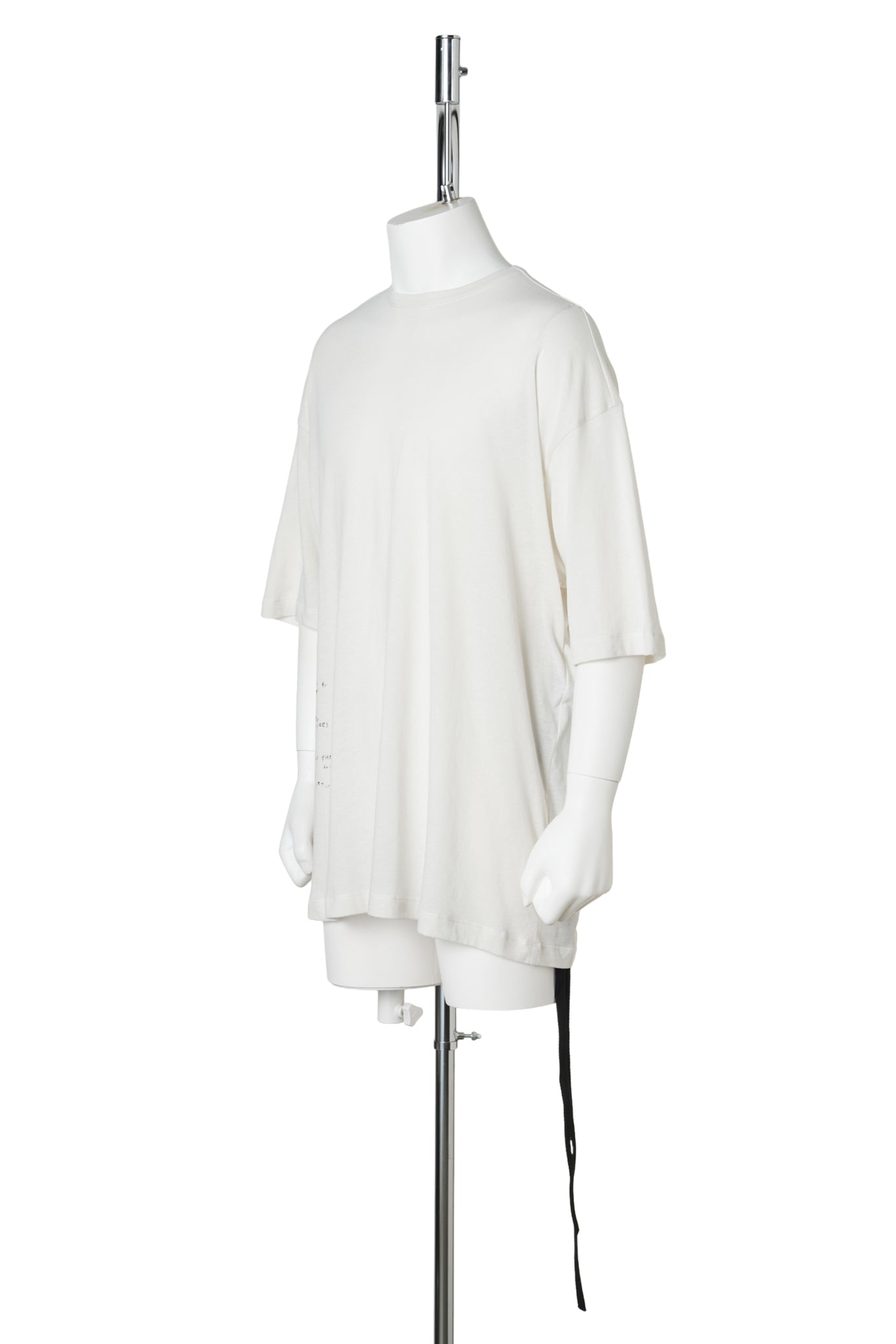 DIETER HIGH COMFORT T-SHIRT WITH "THE RETURN OF LIGHT" PRINT / 003:IVORY