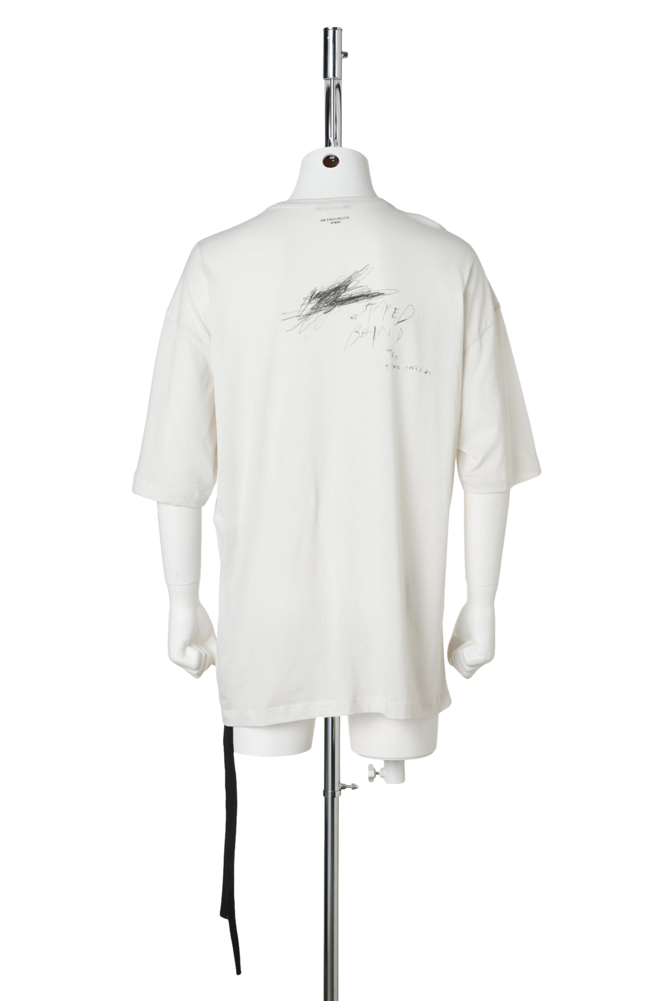 DIETER HIGH COMFORT T-SHIRT WITH "THE RETURN OF LIGHT" PRINT / 003:IVORY