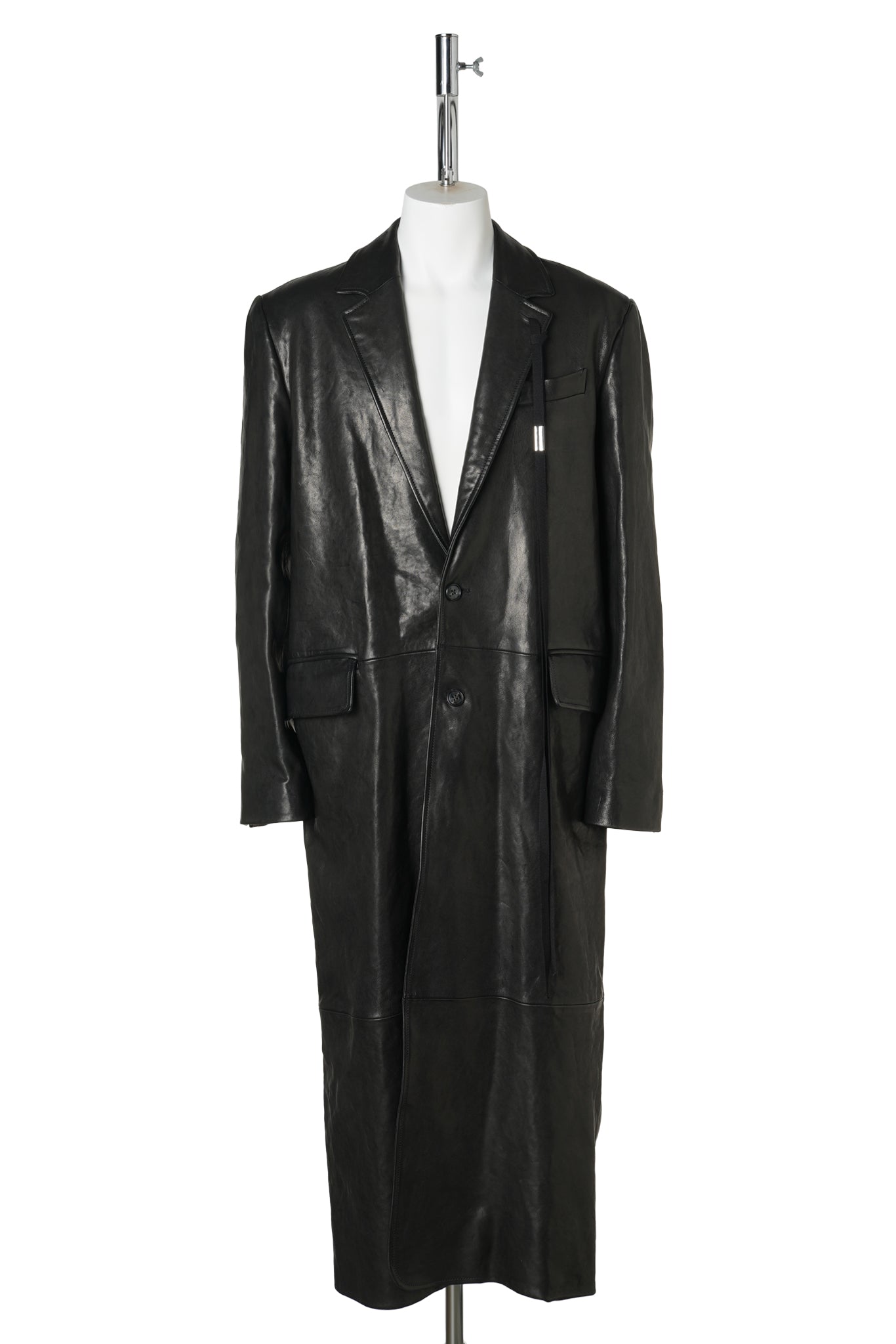 HAKAN STRAIGHT TAILORED COAT / 099:BLACK