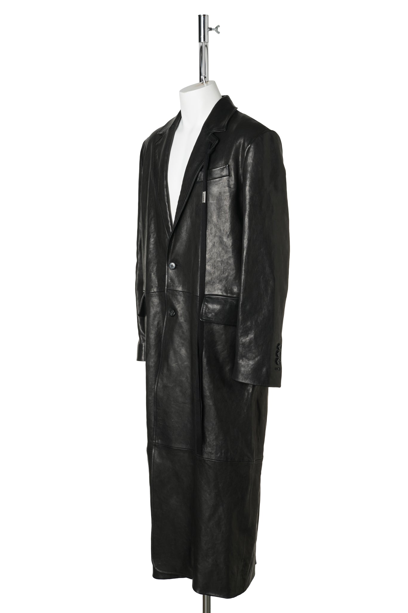 HAKAN STRAIGHT TAILORED COAT / 099:BLACK