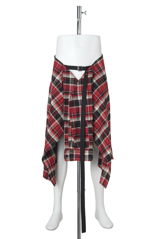 ALDRIK SHIRT APRON / 099:BLACK