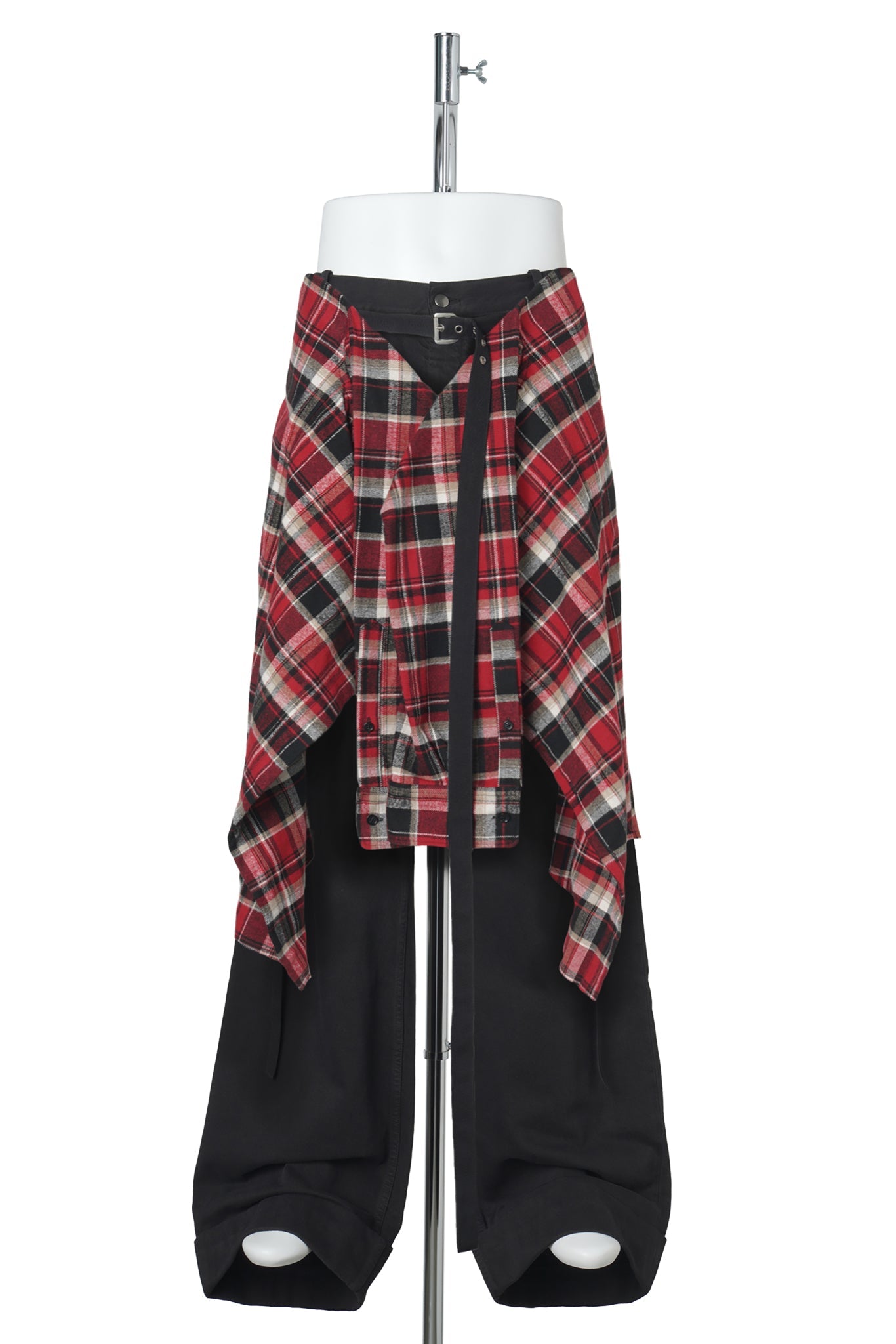 ALDRIK SHIRT APRON / 099:BLACK