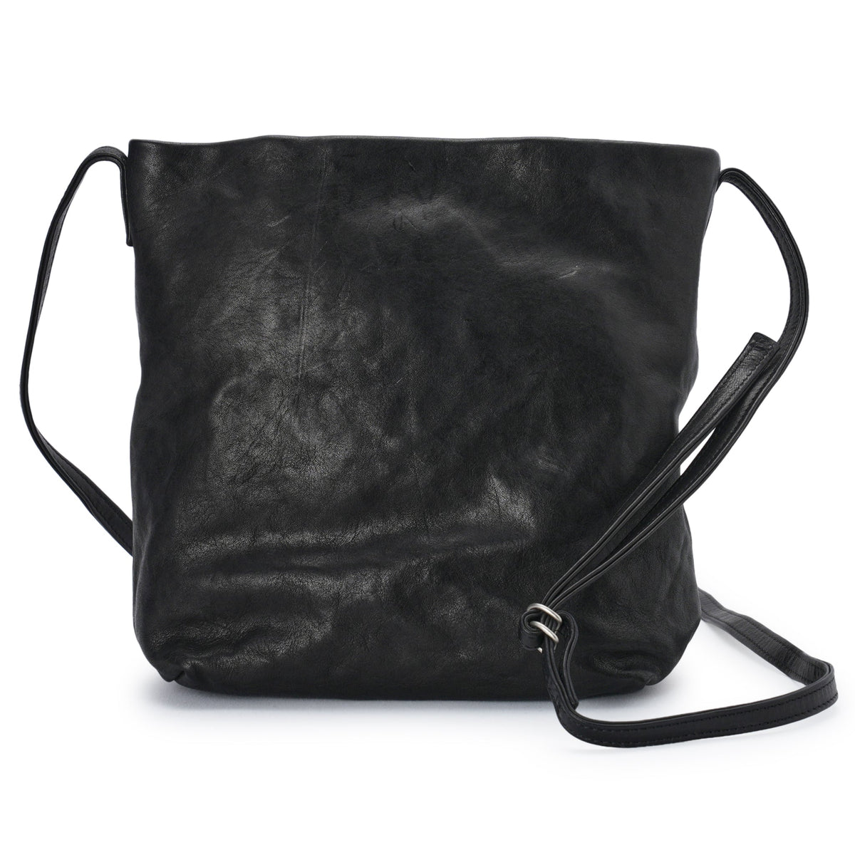 GER MINI SOFT SHOULDER BAG / 099:BLACK