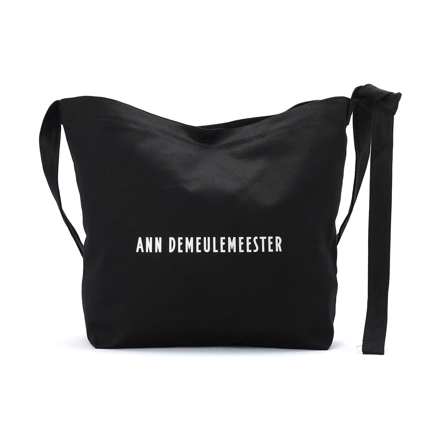 AD MEDIUM SHOULDER BAG WITH ADJUSTABLE STRAP / 099:BLACK