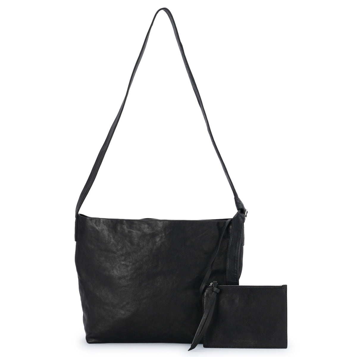 RUNA MEDIUM SOFT SHOULDER BAG / 099:BLACK