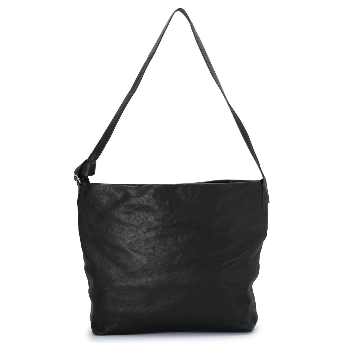 TOSH LARGE SOFT SHOULDER BAG / 099:BLACK