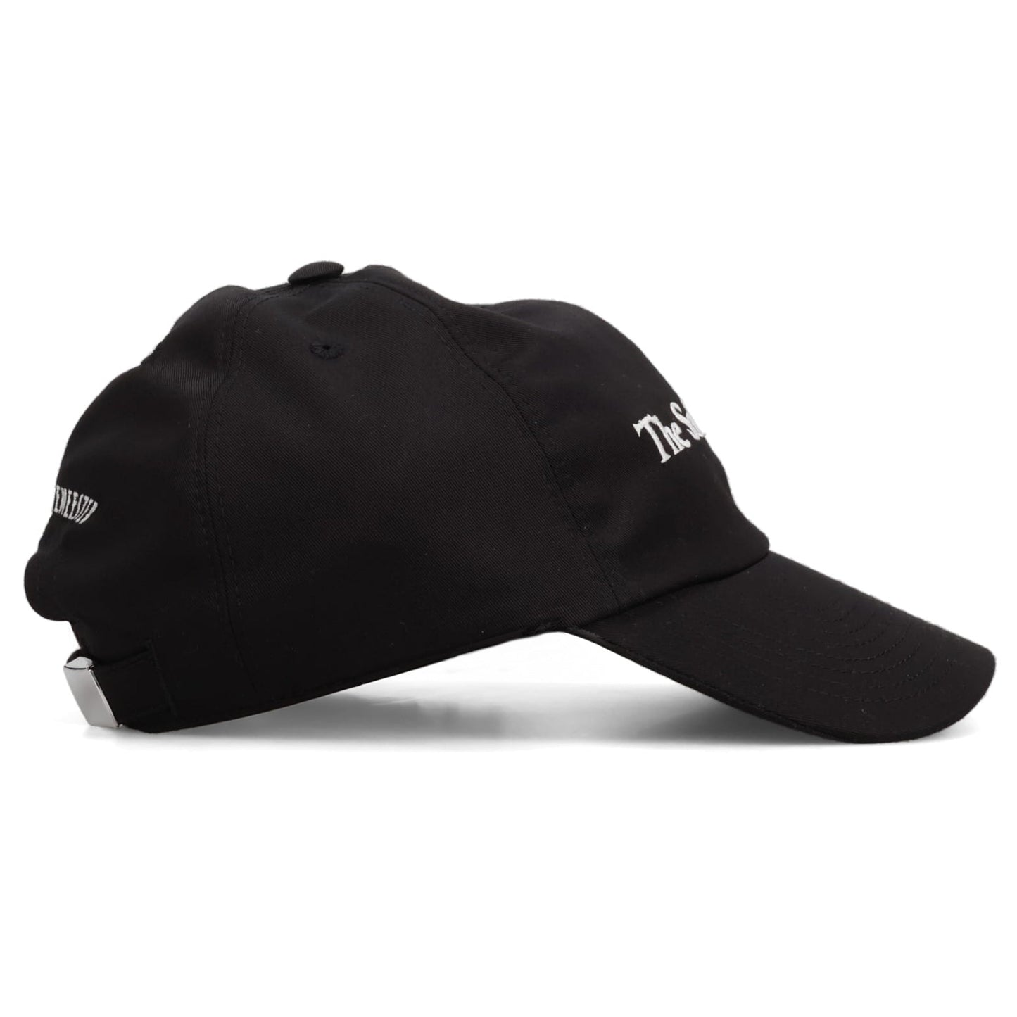 TEM BASEBALL CAP WITH "THE SOLITARY ONE" EMBROIDERY / 099:BLACK