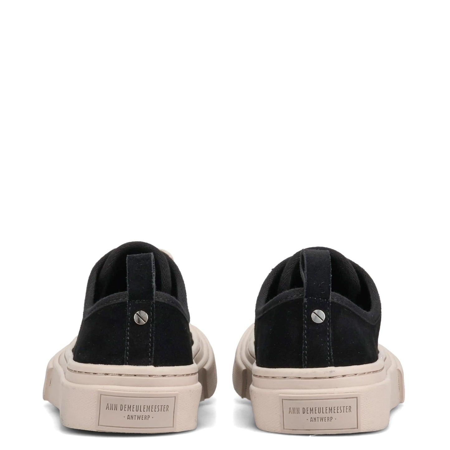 HALLI VULCANIZED LOW-TOP SNEAKERS / D0094:BLACK/CHALK