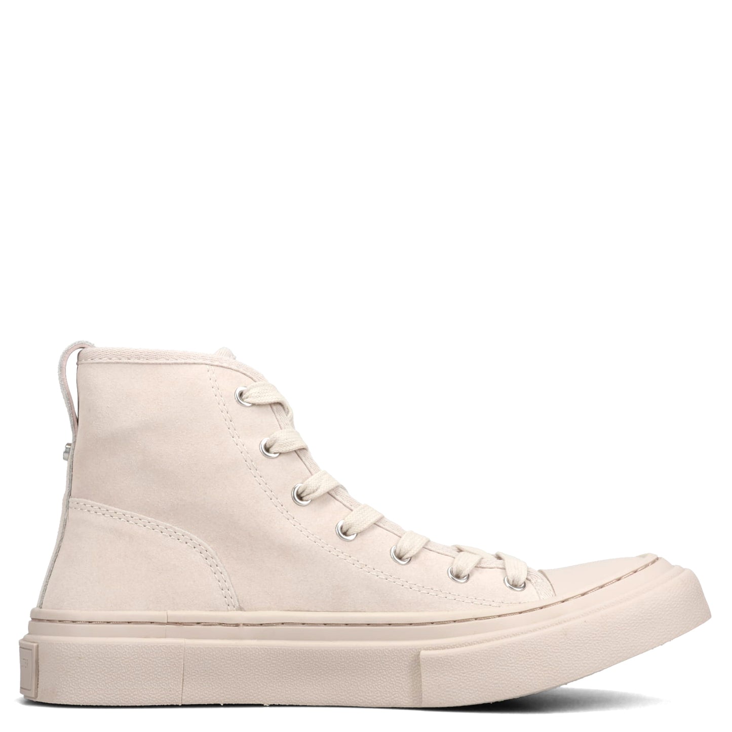 SARIN VULCANIZED MID-TOP SNEAKERS / 004:CHALK