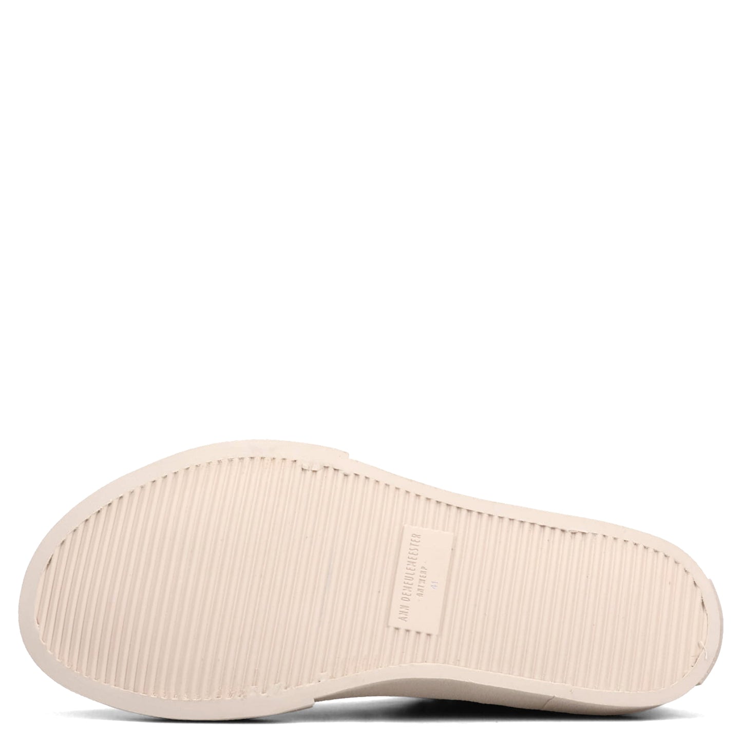 SARIN VULCANIZED MID-TOP SNEAKERS / 004:CHALK