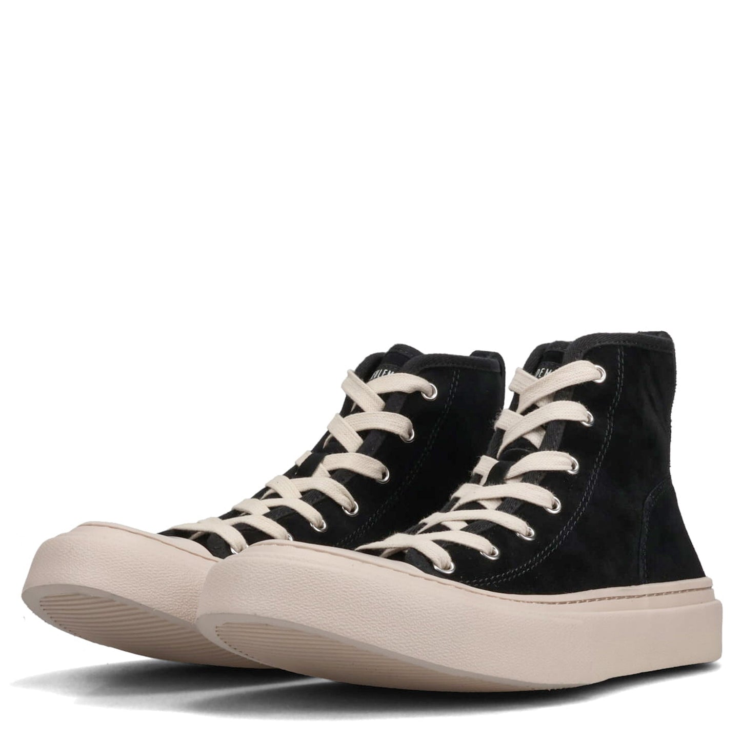 SARIN VULCANIZED MID-TOP SNEAKERS / D0094:BLACK/CHALK
