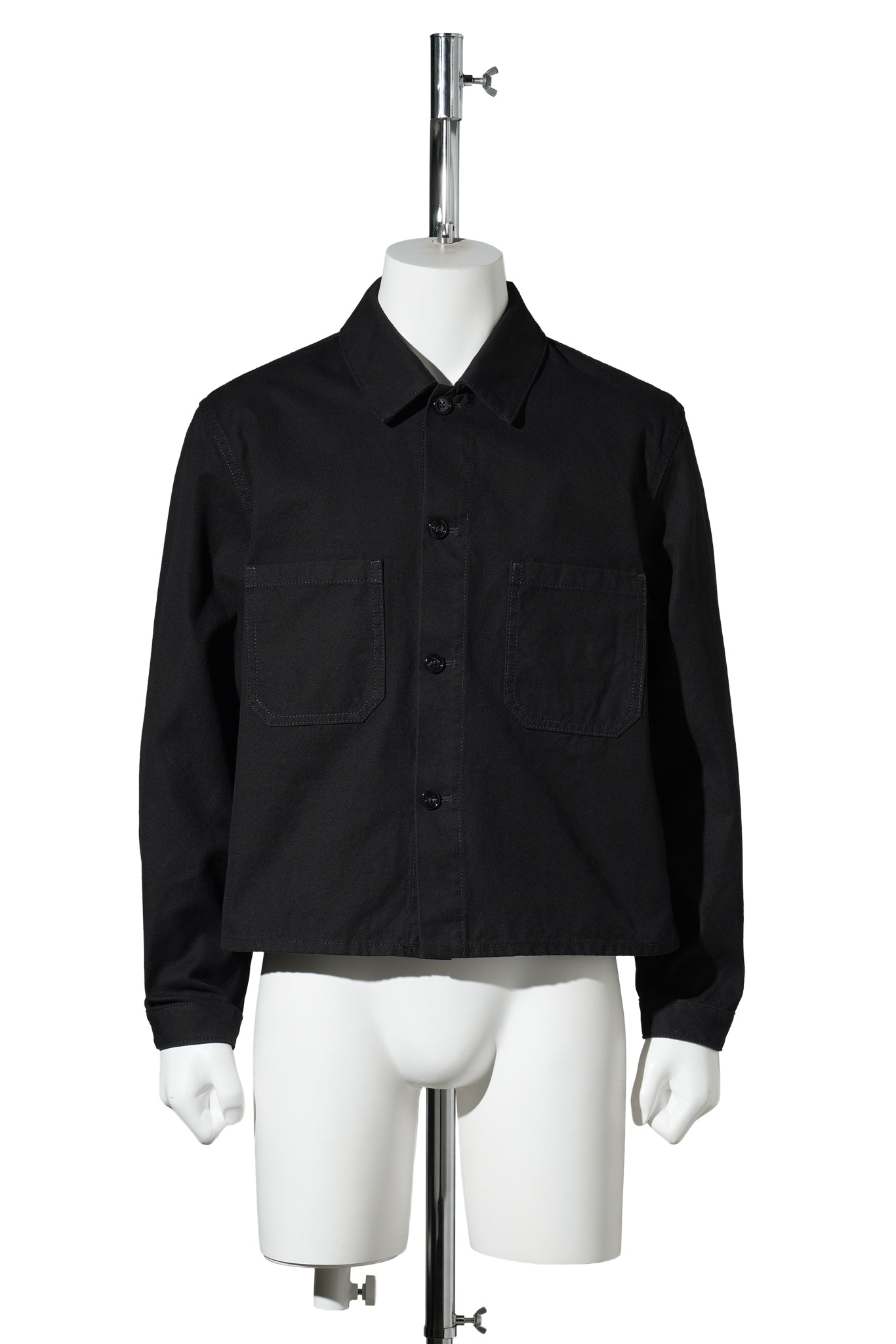 JUEL BOXY OVERSHIRT / 099:BLACK