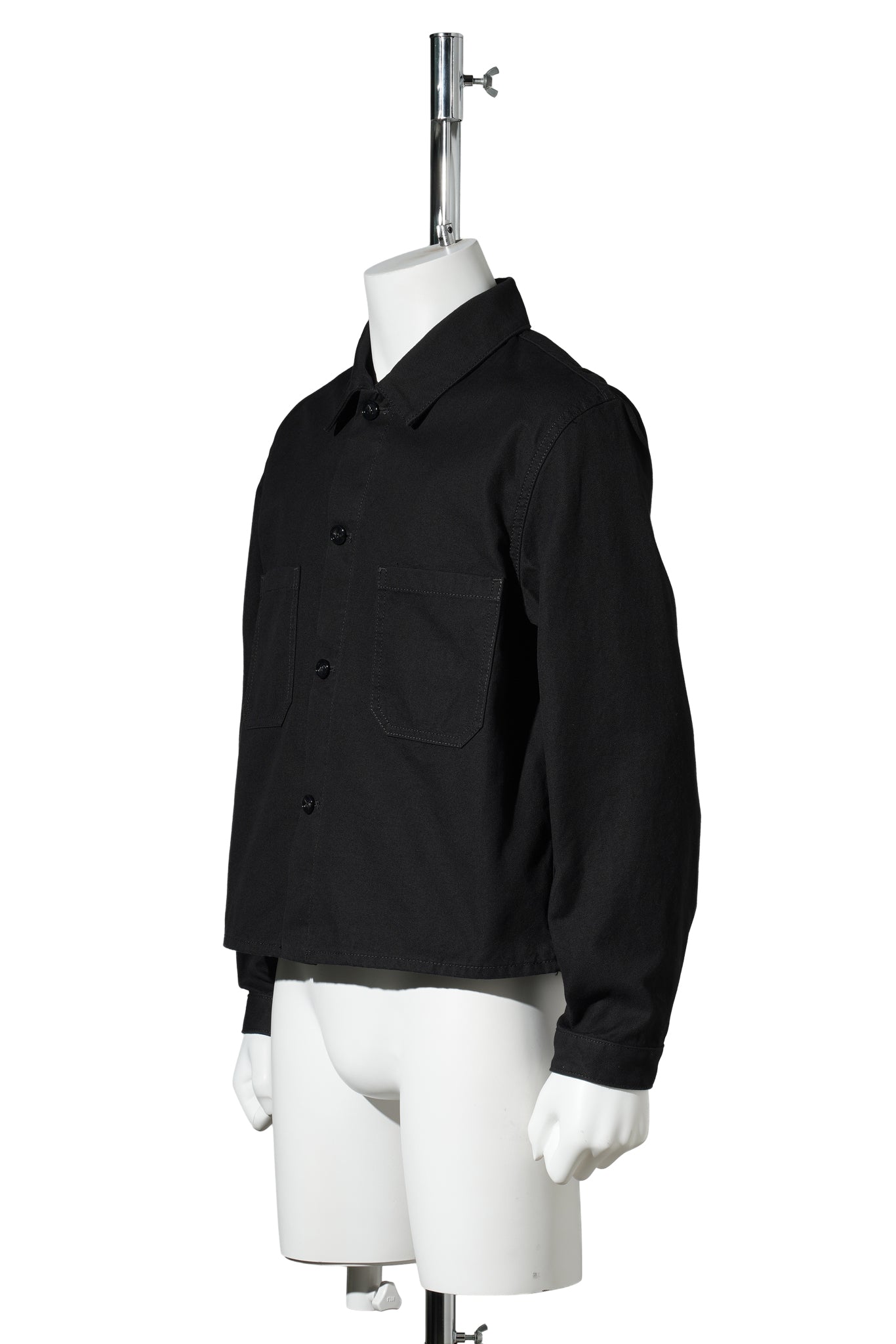 JUEL BOXY OVERSHIRT / 099:BLACK
