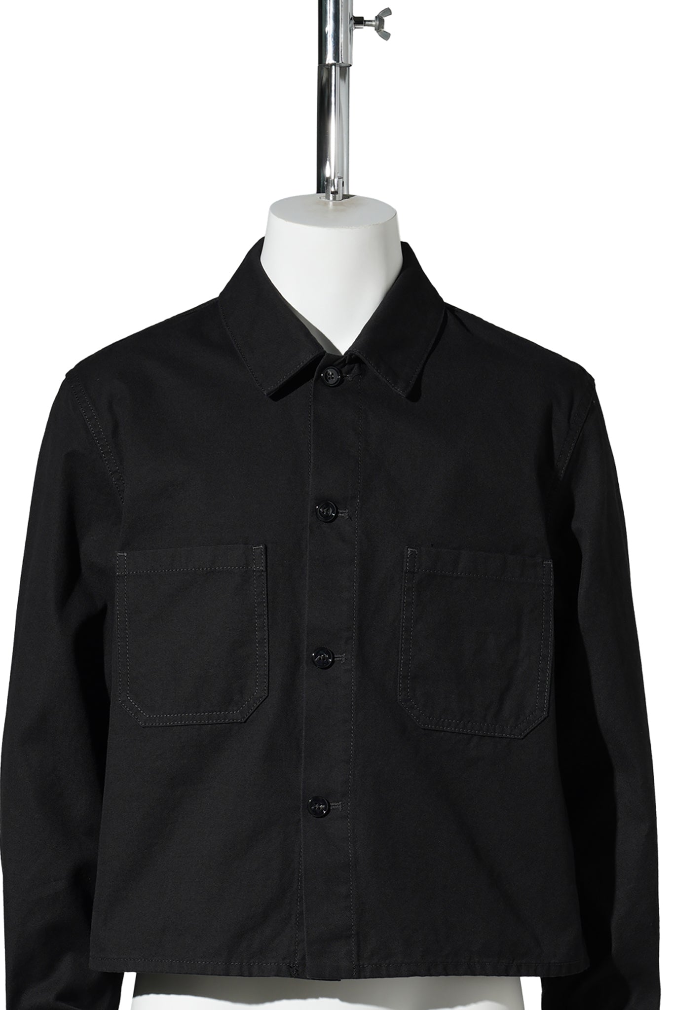 JUEL BOXY OVERSHIRT / 099:BLACK