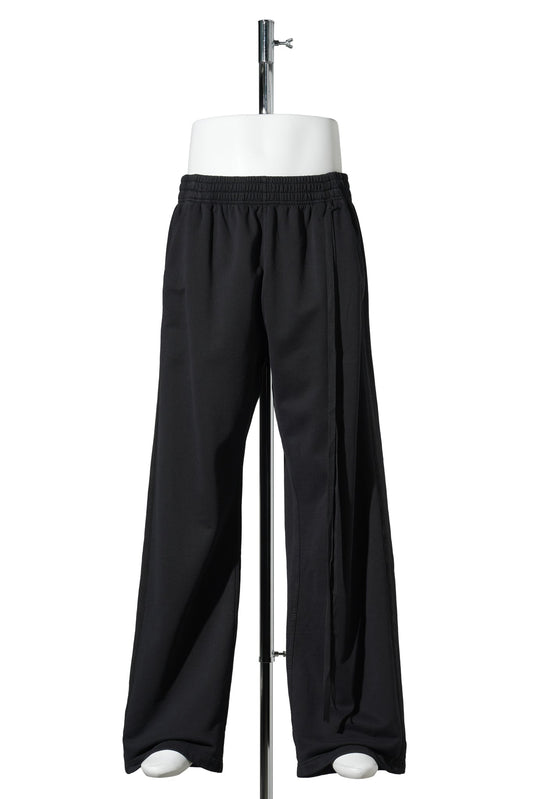BOAS COMFORT SWEATPANTS WITH HERRINGBONE SIDE BAND / 099:BLACK