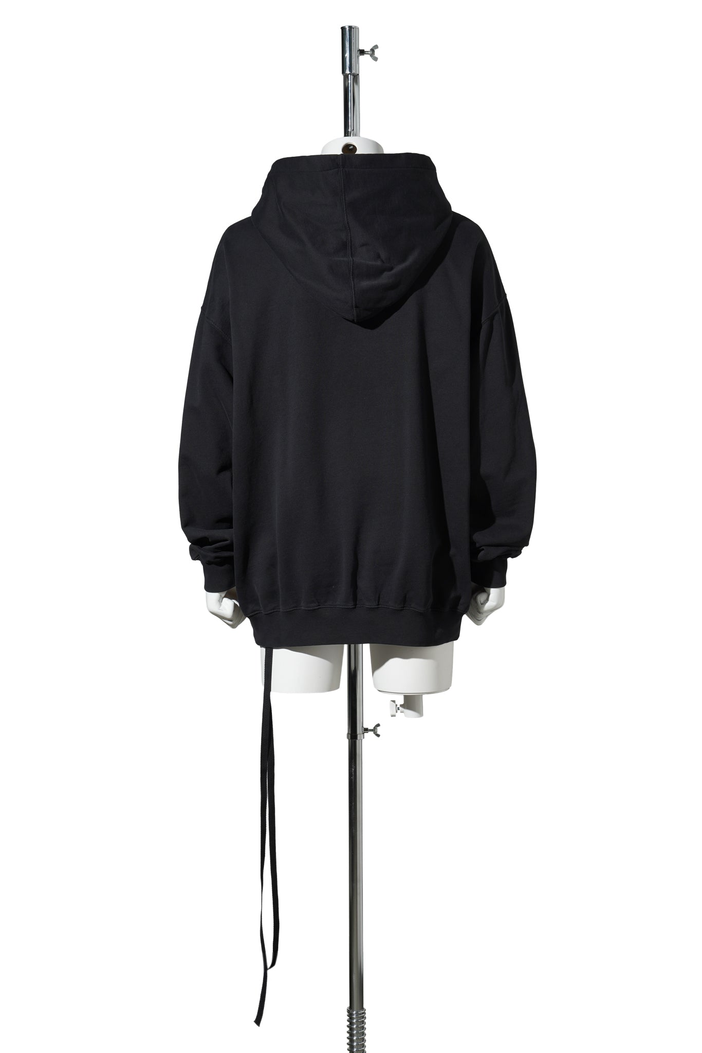 BARDI COMFORT HOODIE SWEATSHIRT WITH "ROSES" PRINT / 099:BLACK