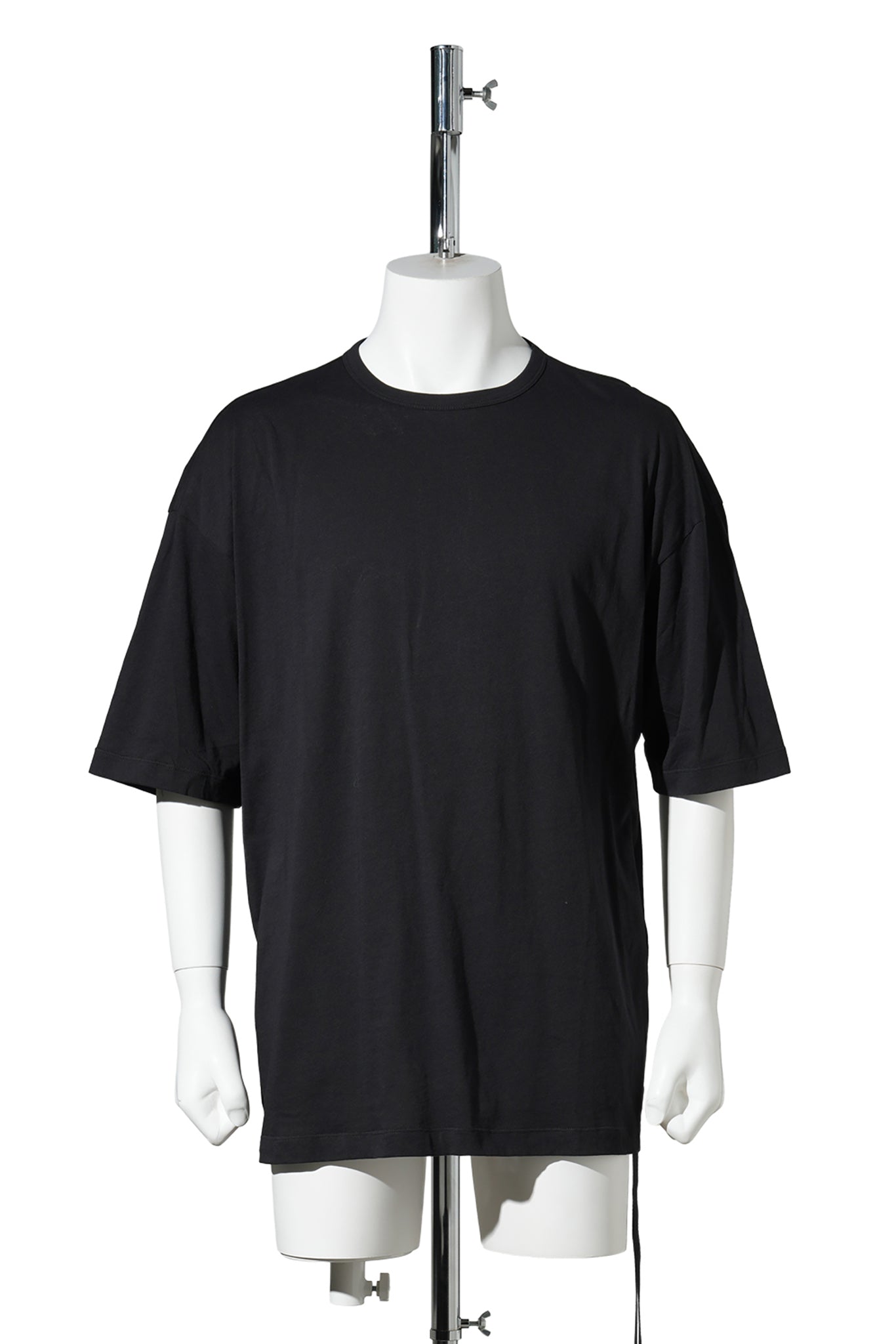 DIETER HIGH COMFORT T-SHIRT WITH "IT REMINDED ME OF US" PRINT / 099:BLACK