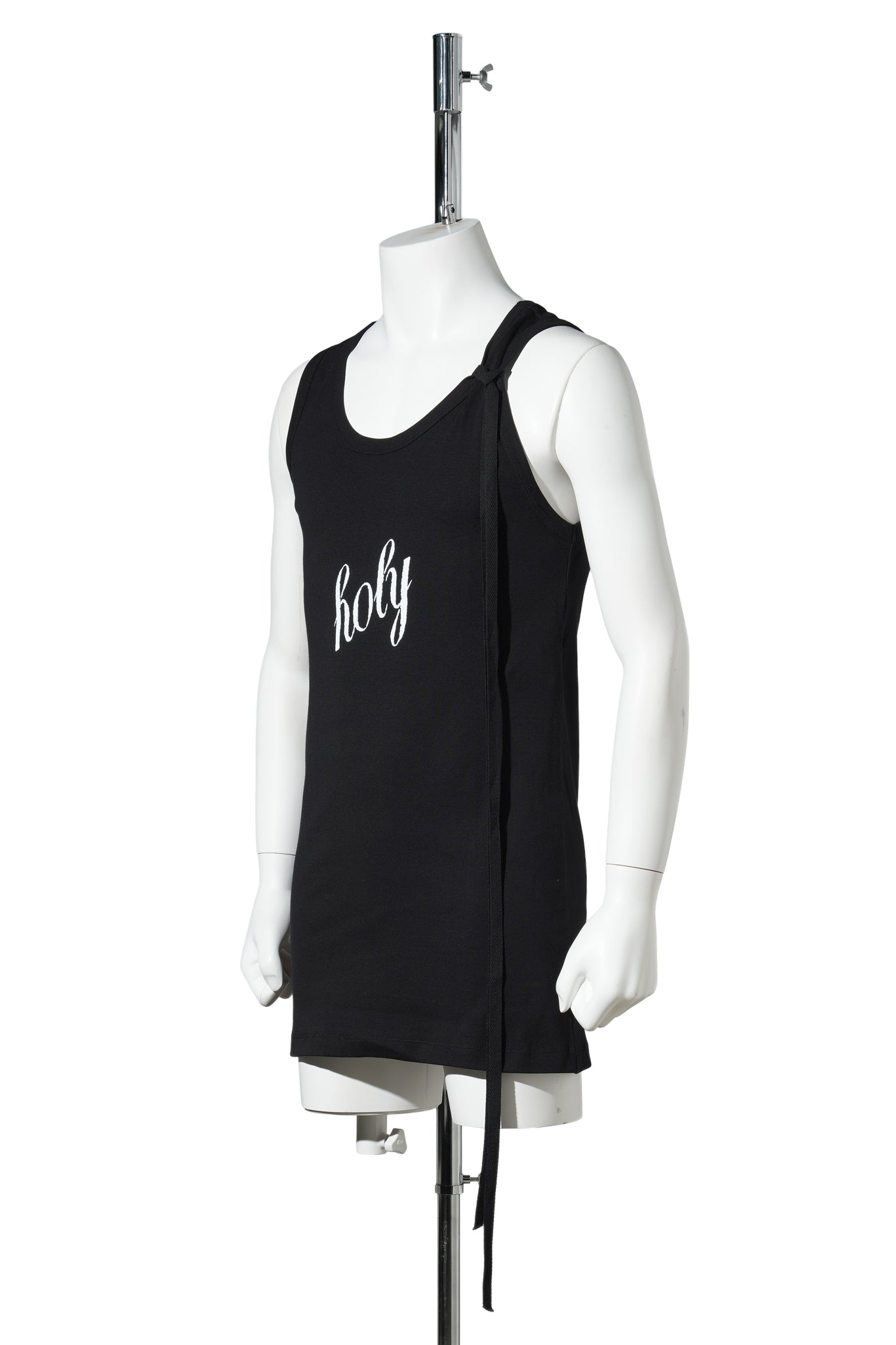 SEVA STANDARD TANK TOP "HOLY" PRINT / 099:BLACK