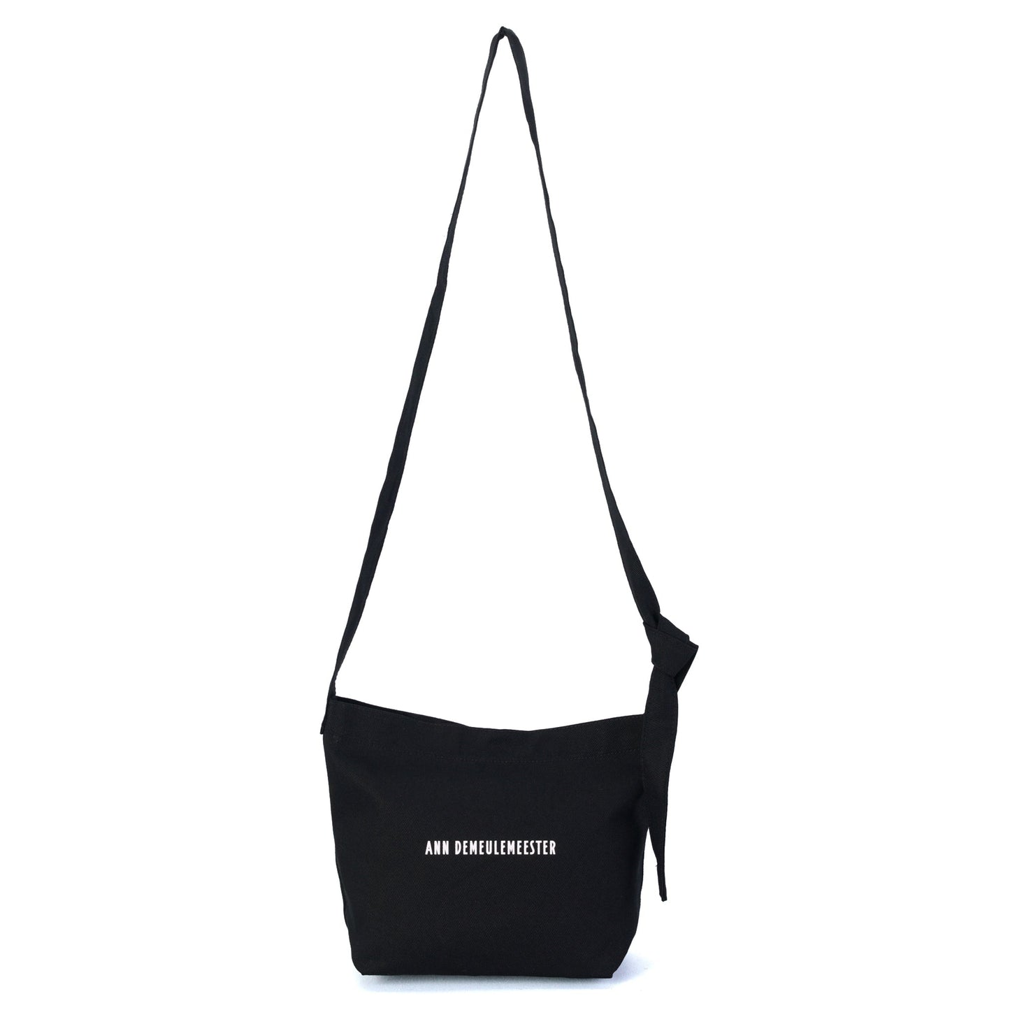 AD SMALL SHOULDER BAG WITH ADJUSTABLE STRAP / 099:BLACK